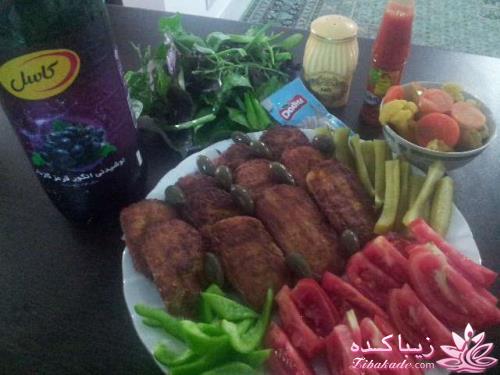 شام امشب زیباکده